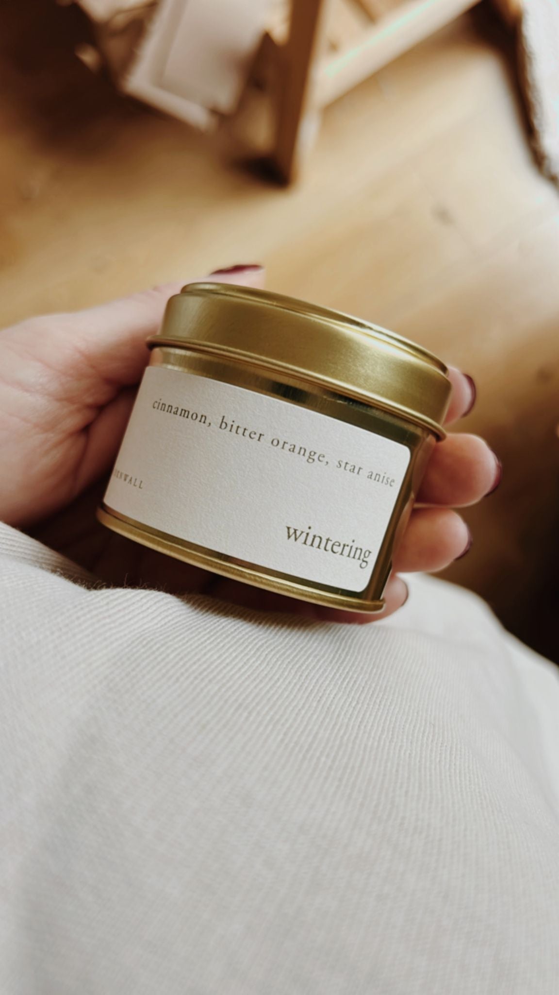 Gold Tin Candle Bundle