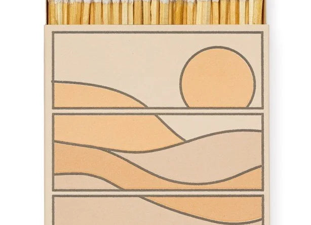 Letterpress Printed Luxury Matches